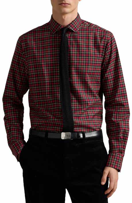 Polo Ralph Lauren Classic Fit Plaid Cotton Twill Button-Up Shirt