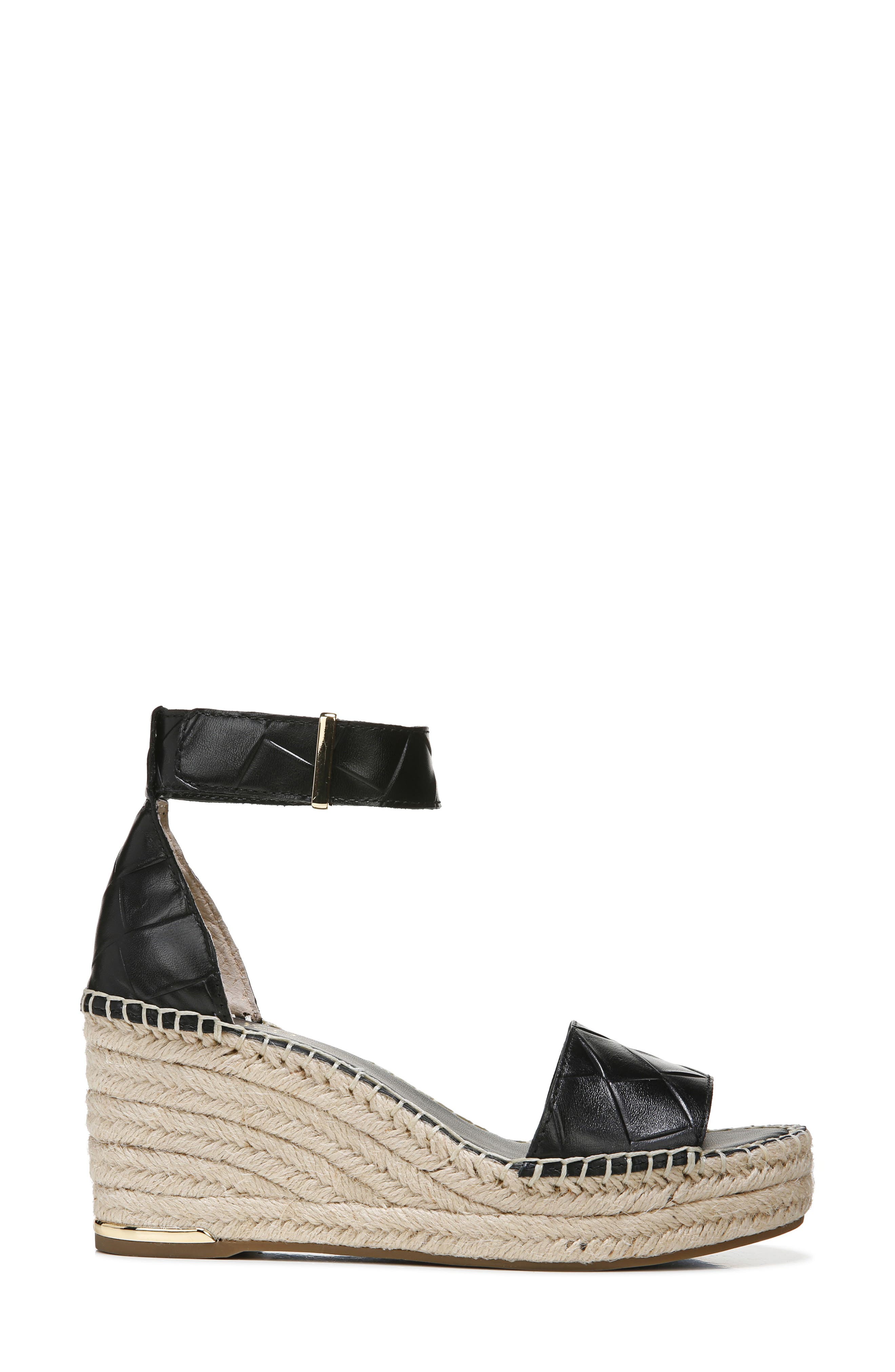 Franco Sarto Clemens Espadrille Platform Wedge Sandal, Alternate, color, 