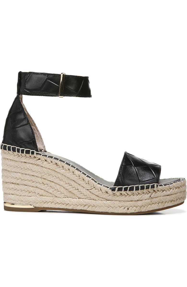 Franco Sarto Clemens Espadrille Platform Wedge Sandal, Alternate, color,