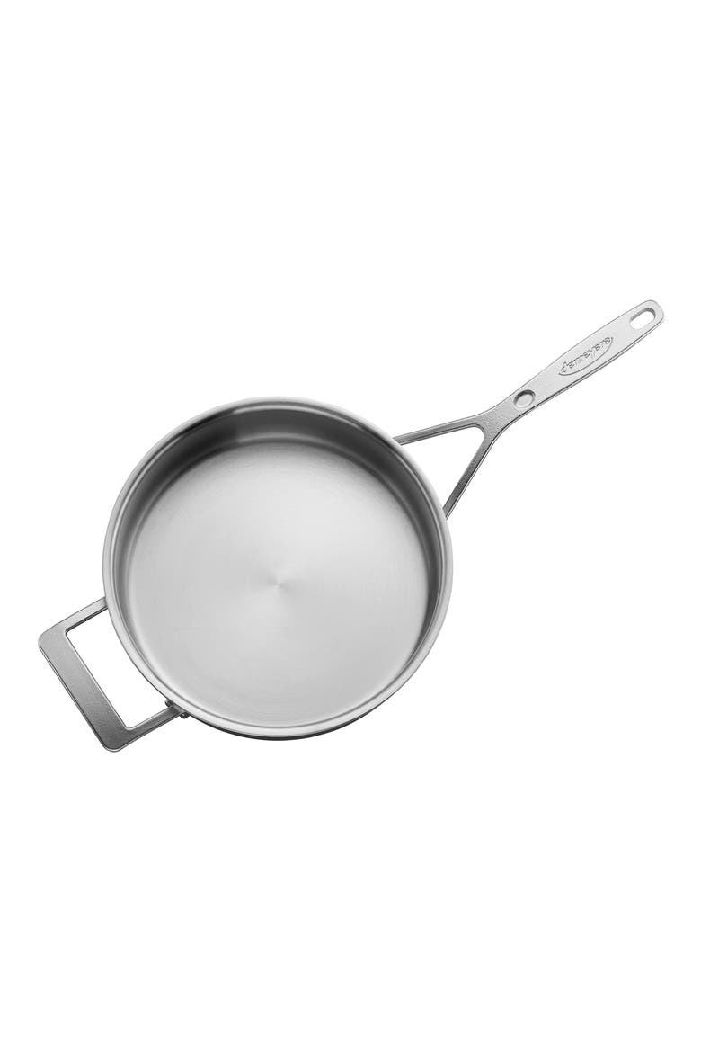 Industry 3-Quart 5-Ply Stainless Steel Saute Pan, Alternate, color, STAINLESS STEEL