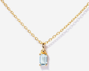Little Sky Stone Birthstone Necklace