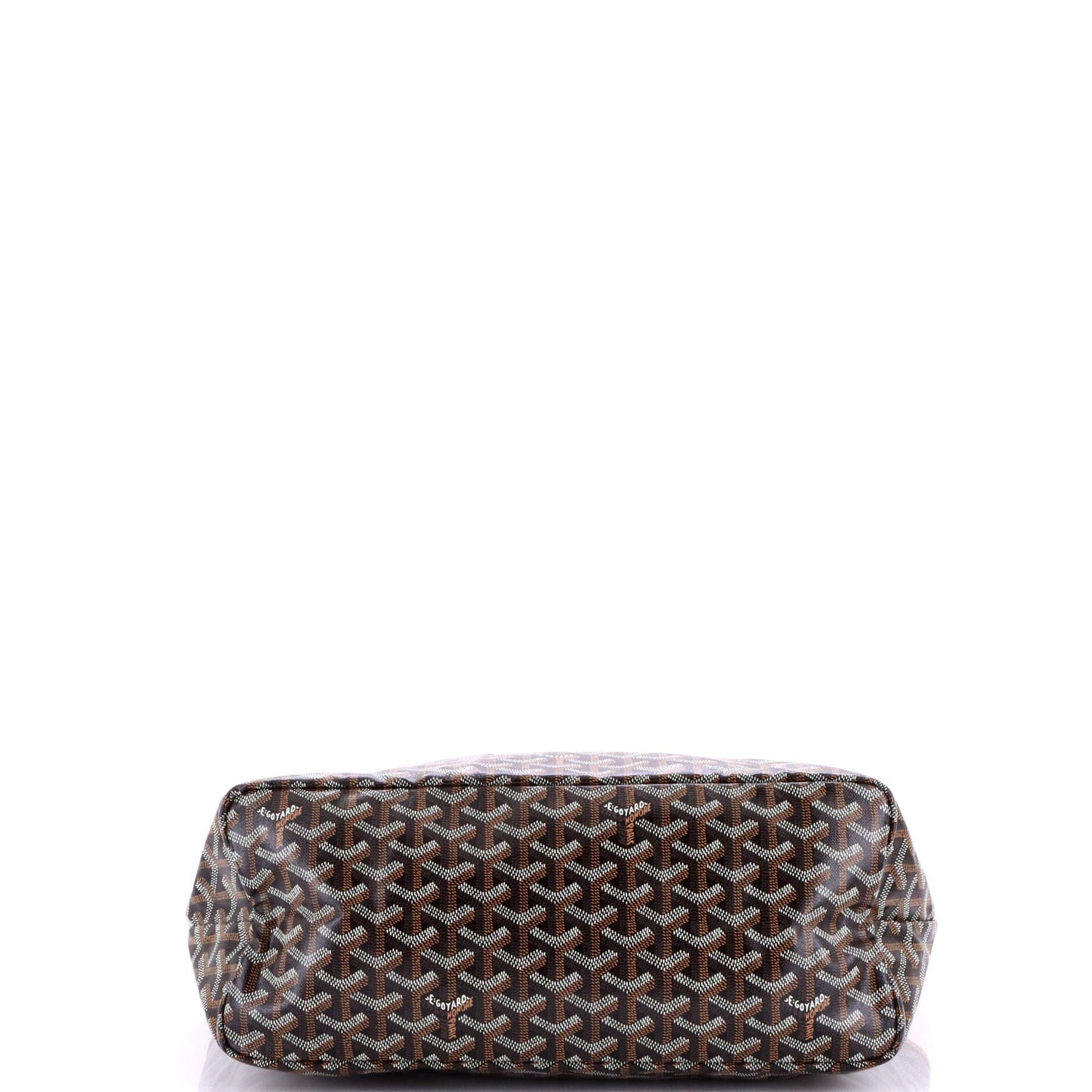 Pre-Owned Goyard Saint Louis Tote Coated Canvas PM, Alternate, color, Brown