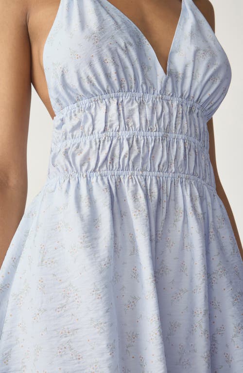 Florence By Mills Halter Minidress In Blue