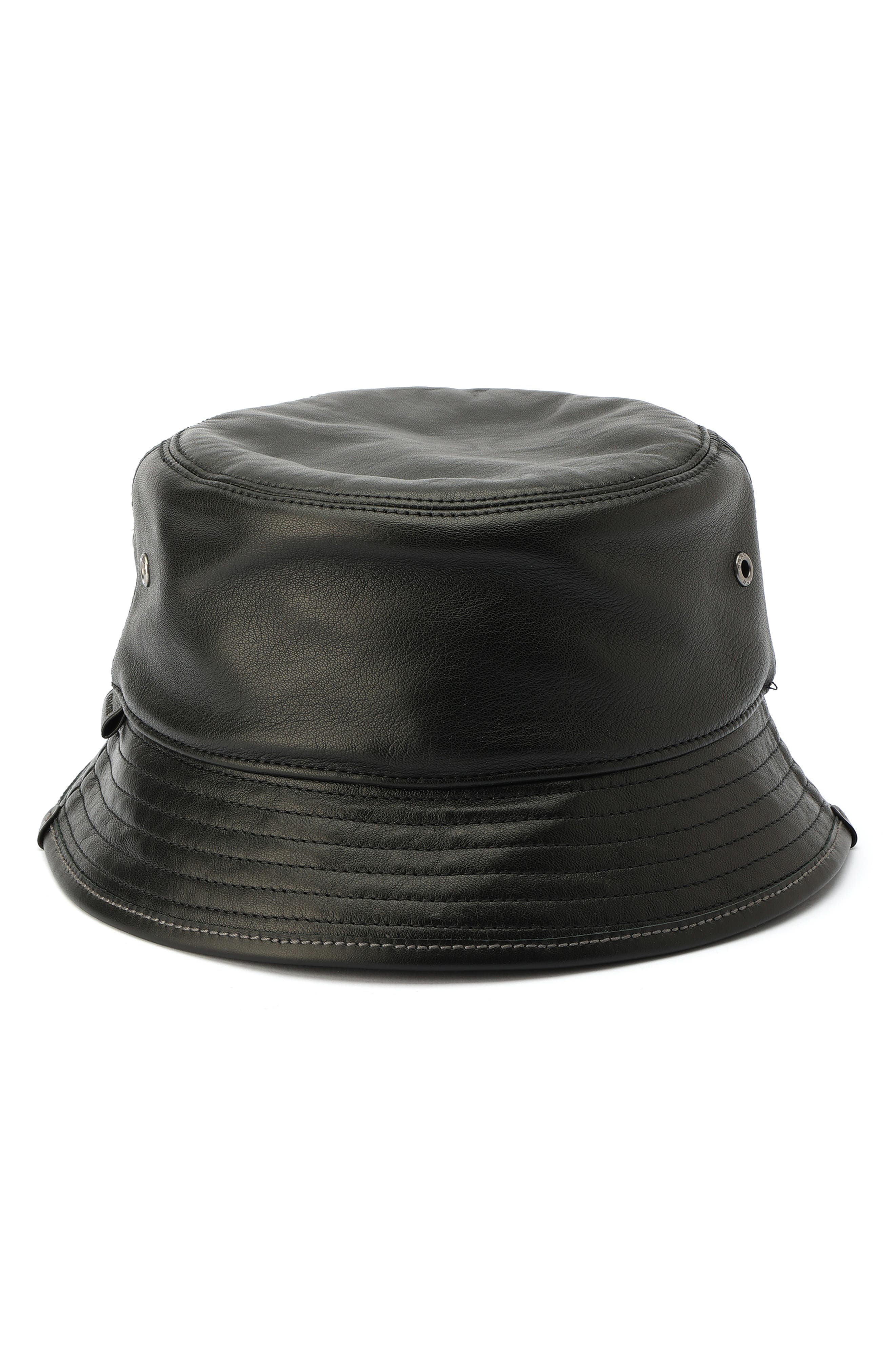 Leather Bucket Hat (Women) | Nordstrom