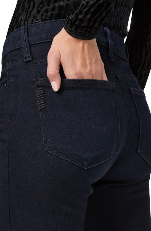 Paige Laurel Canyon Mid Rise Bootcut Jeans In Blue