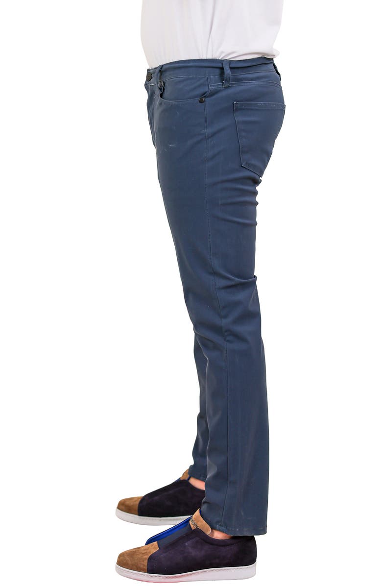 Maceoo Marthyr Stretch Trousers, Alternate, color, Blue