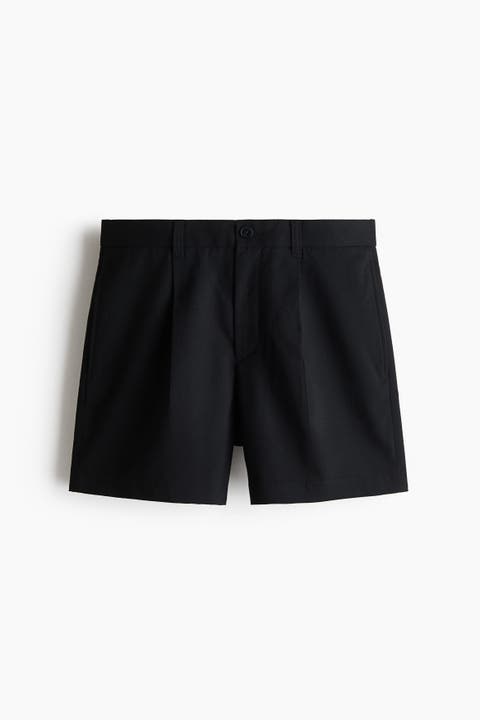 Loose-fit chino shorts
