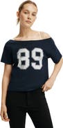 Cotton On Women's The Sporty Off Shoulder Graphic Tee