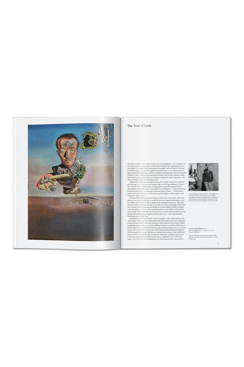 Dalí Book, Alternate, color, White