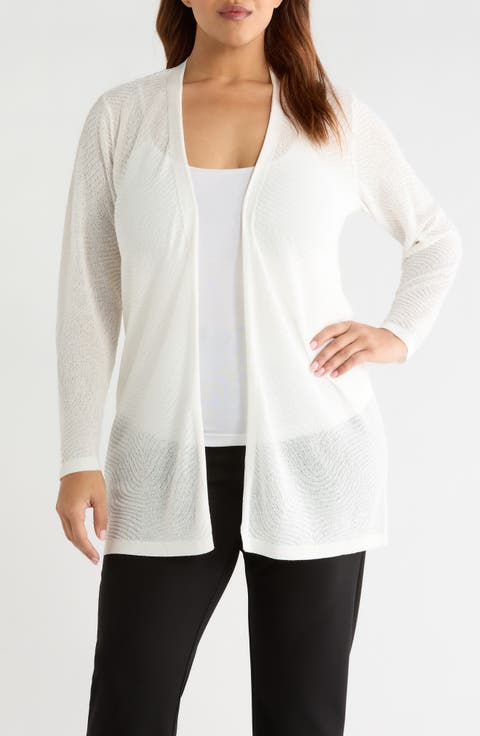 Open Front Cardigan (Plus)