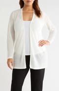 Anne Klein Open Front Cardigan