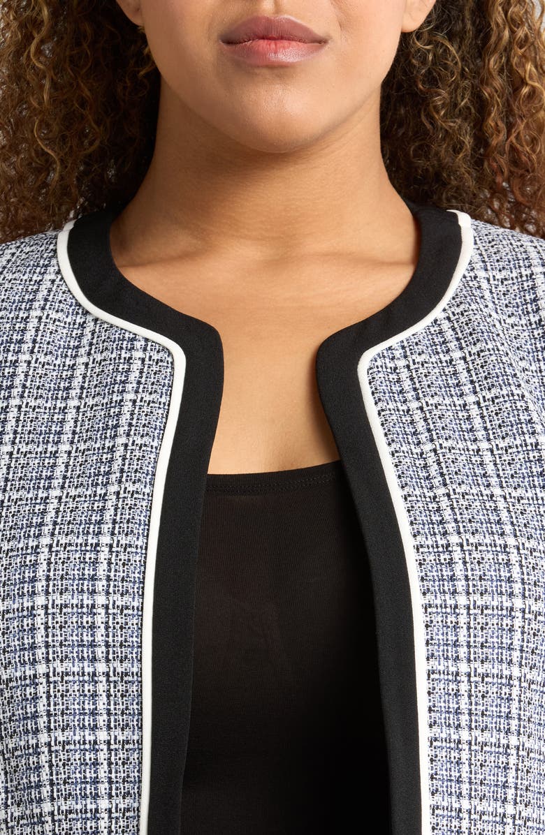 KASPER Framed Tweed Jacket, Alternate, color, 