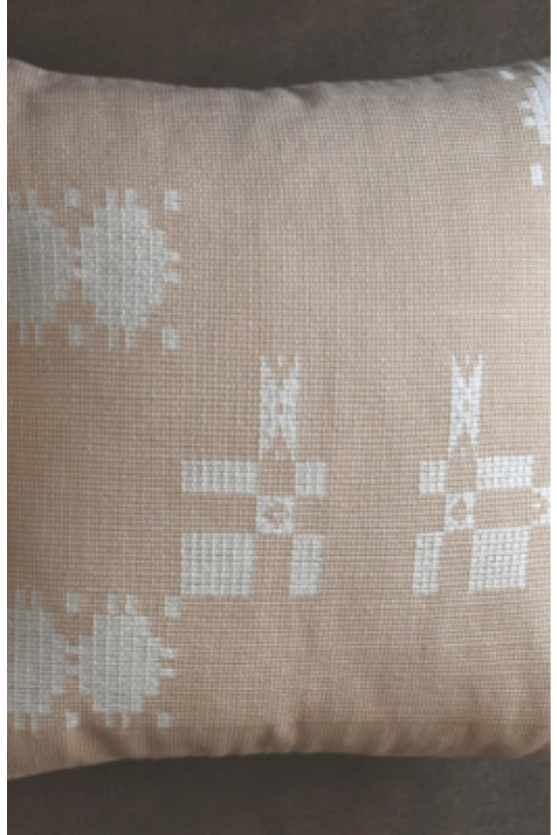 Lanthoi Handwoven Pillow - Cover, Alternate, color, Beige