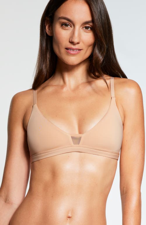 Pepper Limitless Wirefree Scoop Bra In Buff