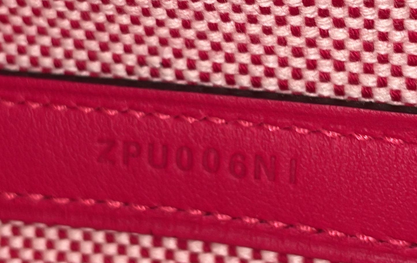 Pre-Owned Hermes Cabas H en Biais Tote Canvas with Leather 27, Alternate, color, 