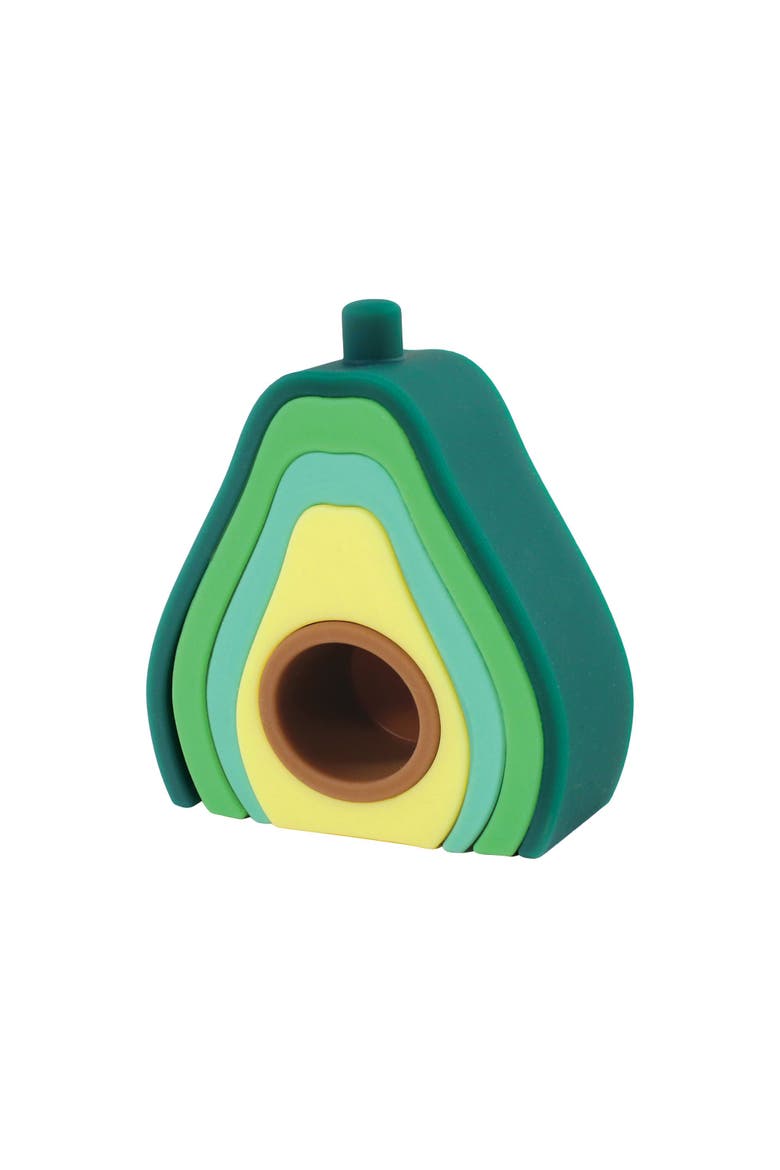 Silicone Toy Arches, Main, color, Avocado