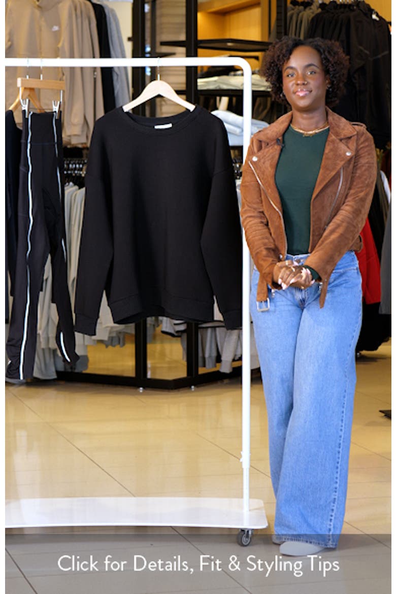 Lounge Wear Crewneck Sweatshirt video