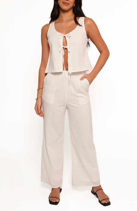 Petal & Pup Rhaena Cotton Sleeveless Top & Wide Leg Pants Set