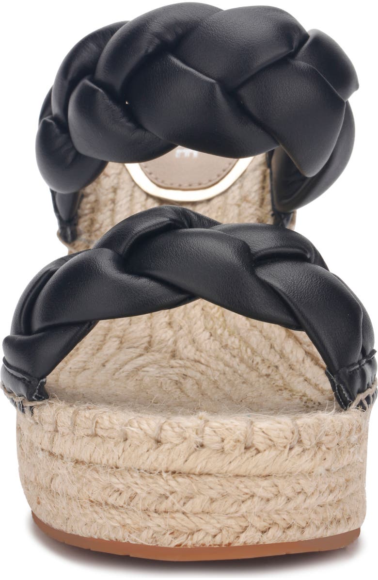 Kenneth Cole New York Olivia Braided Espadrille Platform Wedge Sandal, Alternate, color,