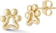 Ember Fine Jewelry Paw Stud Earrings