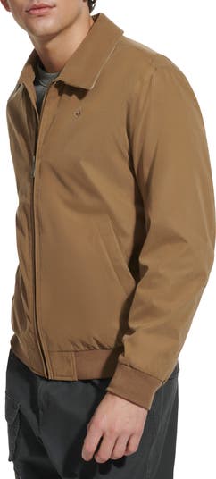 Micro Twill Golf Bomber Jacket