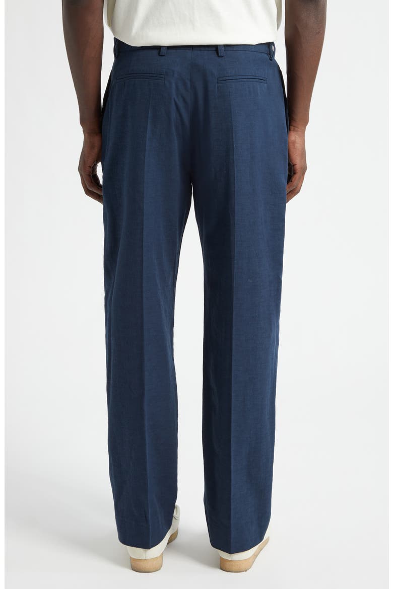 Cotton Trousers, Alternate, color, NAVY