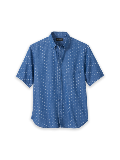 Cotton Denim Casual Shirt