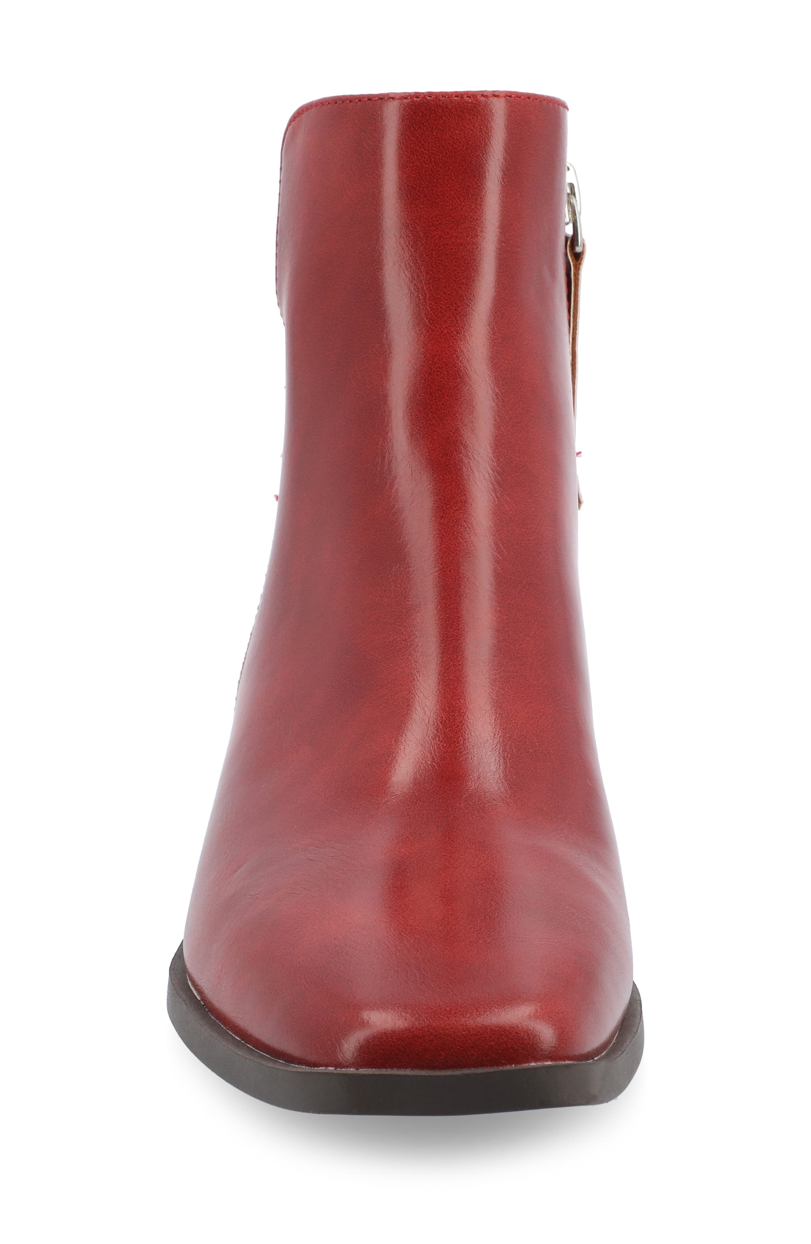 Capri Bootie, Alternate, color, RED