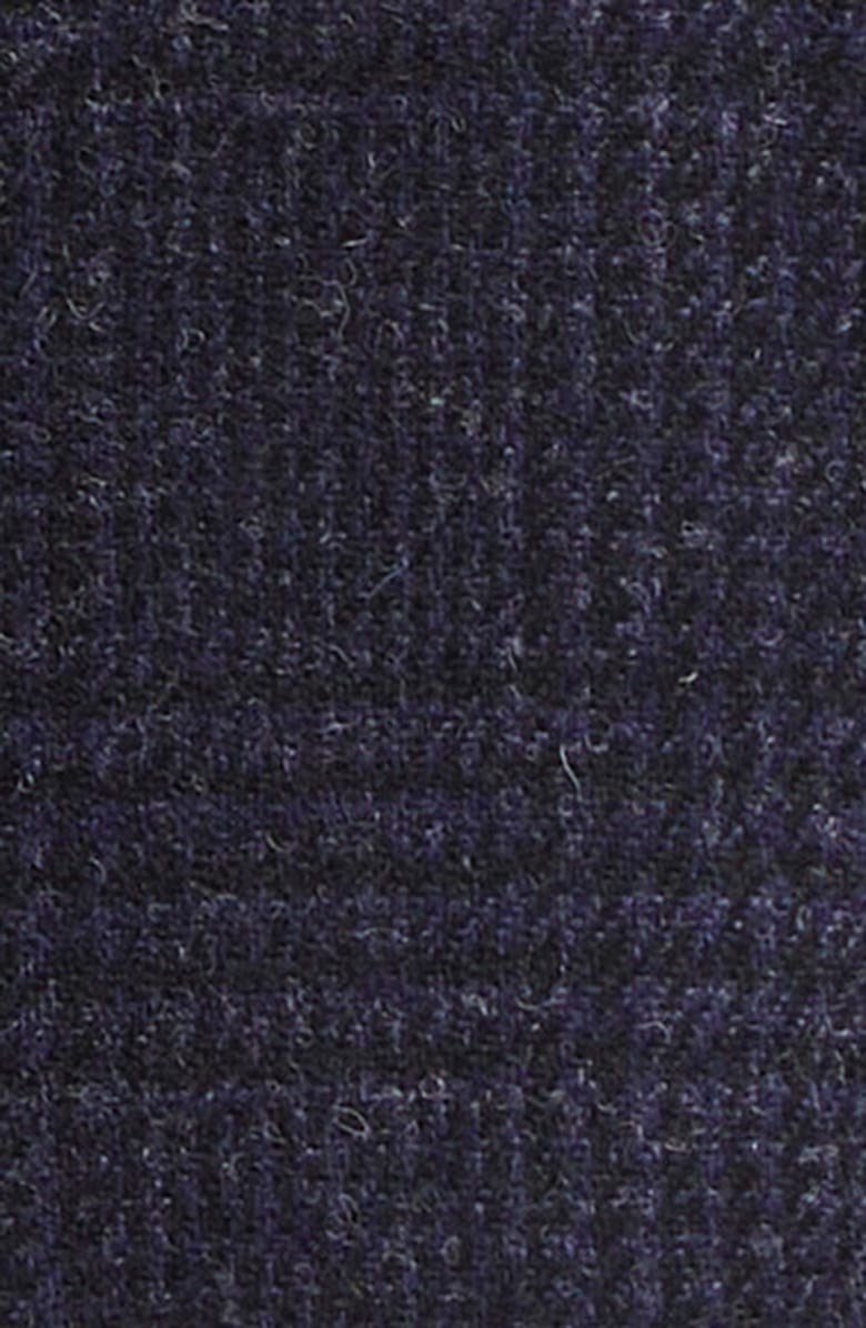 Thom Sweeney Unstructured Double Breasted Plaid Wool Sport Coat, Alternate, color, Navy Check