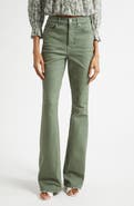 Veronica Beard Beverly Skinny Flare Leg Jeans