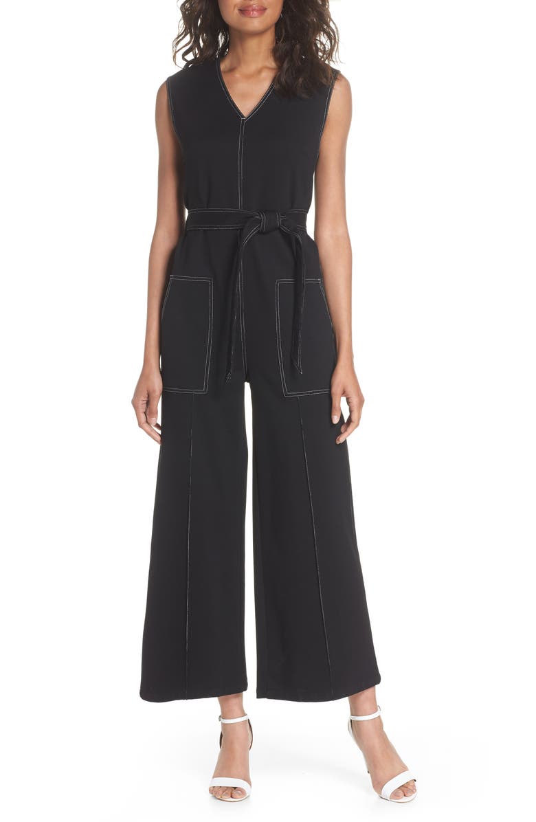 CAARA Playdate Stretch Knit Jumpsuit, Main, color, 