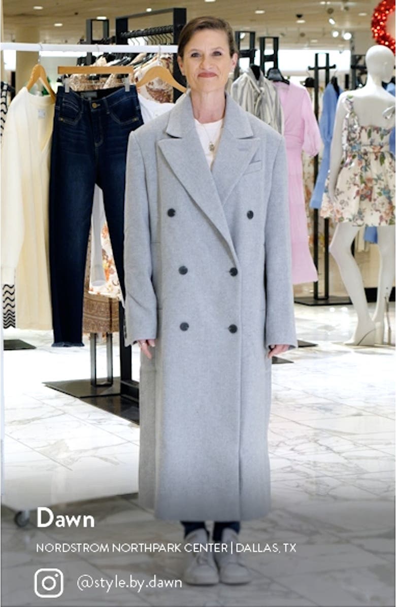 Statement Shoulder Coat, sales video thumbnail