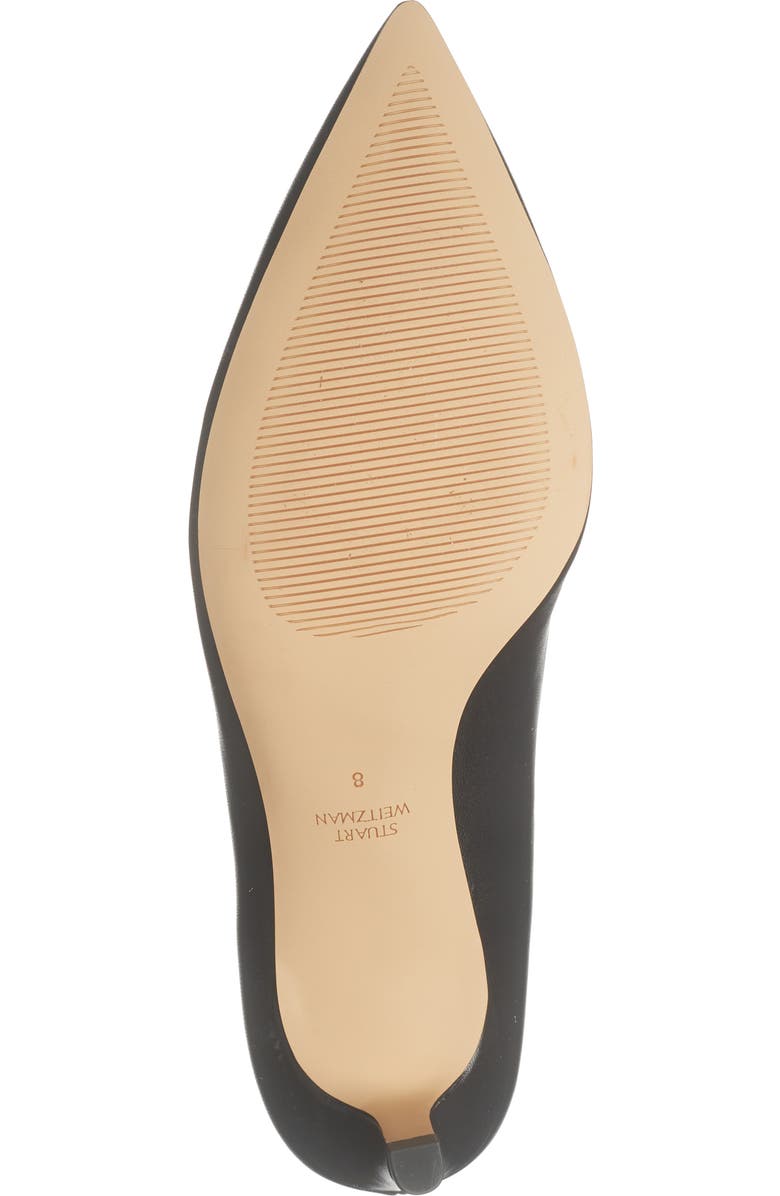 Stuart Weitzman Dancer Kitten Heel Pump, Alternate, color, Black