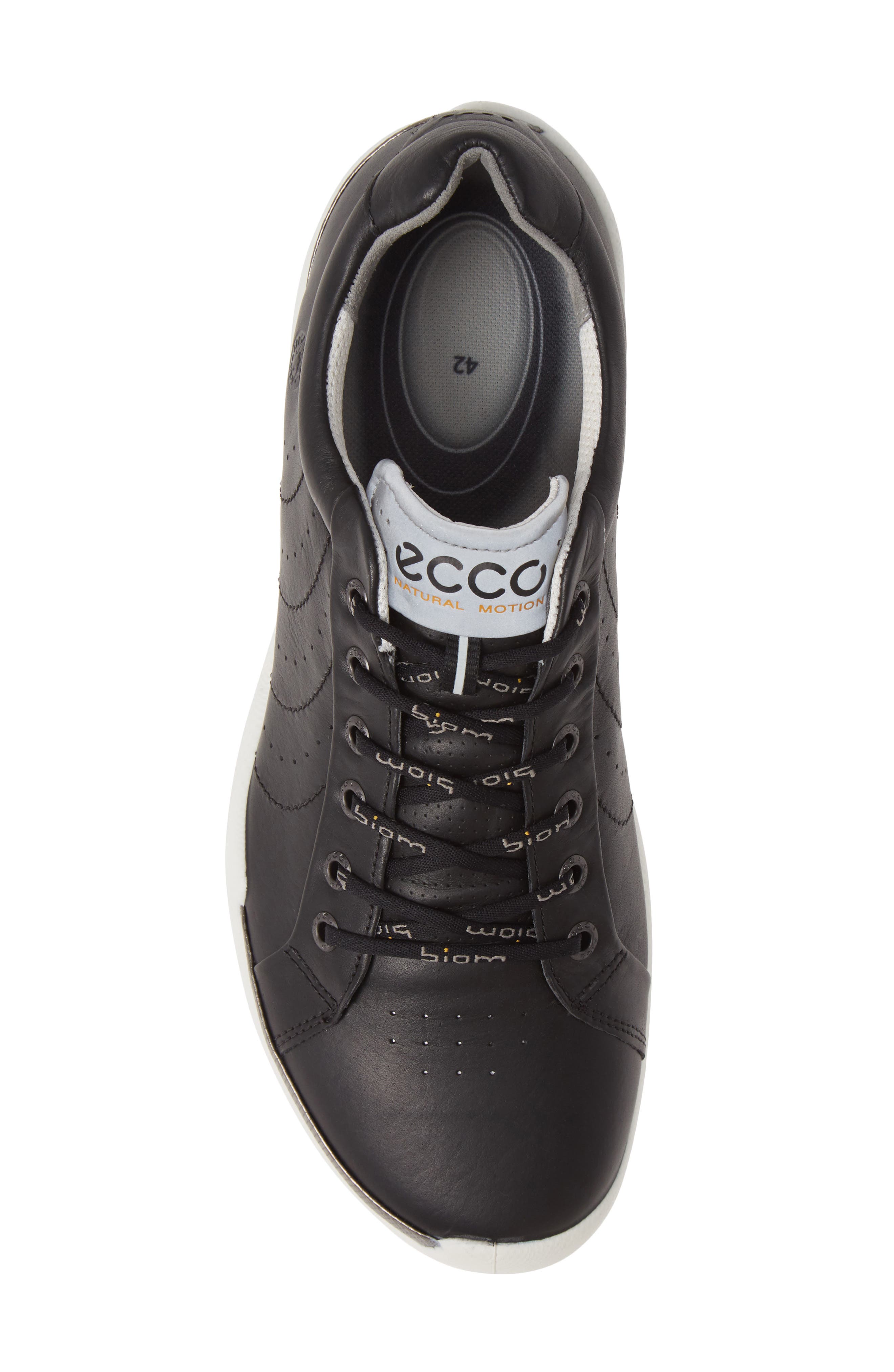 'Biom Hybrid' Golf Shoe, Alternate, color, BLACK LEATHER