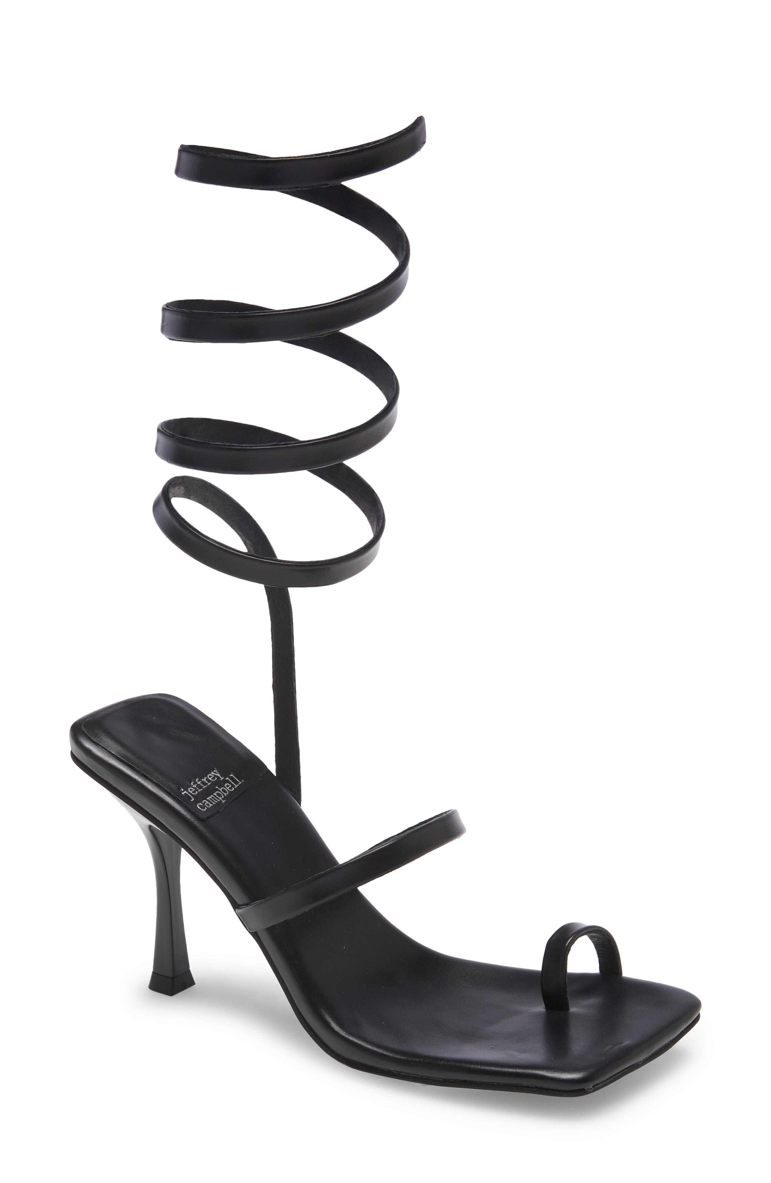 Jeffrey Campbell Luzia Ankle Tie Sandal, Main, color, 