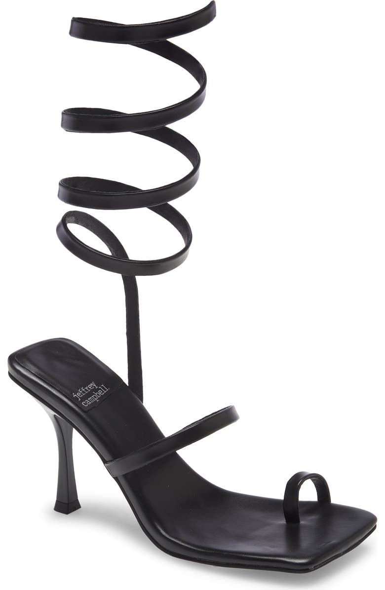 Jeffrey Campbell Luzia Ankle Tie Sandal, Main, color,