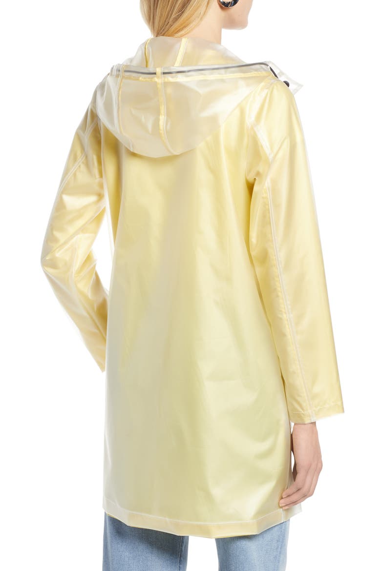 Patch Pocket Transparent Jacket, Alternate, color, YELLOW