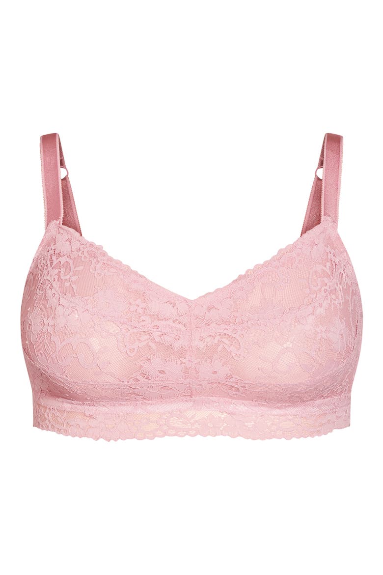 Lace Bralette, Alternate, color, BLOSSOM PINK