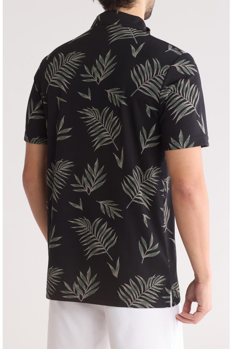 Resort Town No Logo Polo, Alternate, color, BLACK