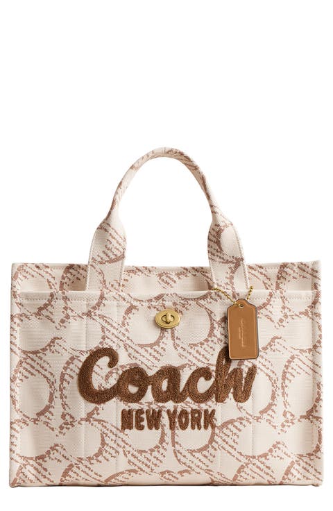 Signature Cotton Canvas Cargo Tote