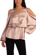 Trina Turk Milky Way Cold Shoulder Top