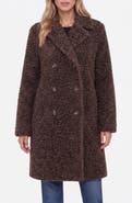 Liverpool Los Angeles Double Breasted Faux Fur Coat