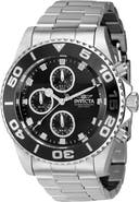 INVICTA Pro Diver Chronograph Quartz Bracelet Watch, 43mm