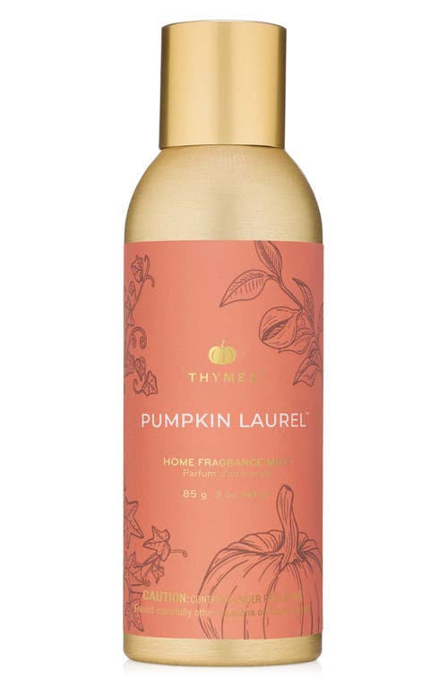 Thymes Pumpkin Laurel Home Fragrance Mist In Gold