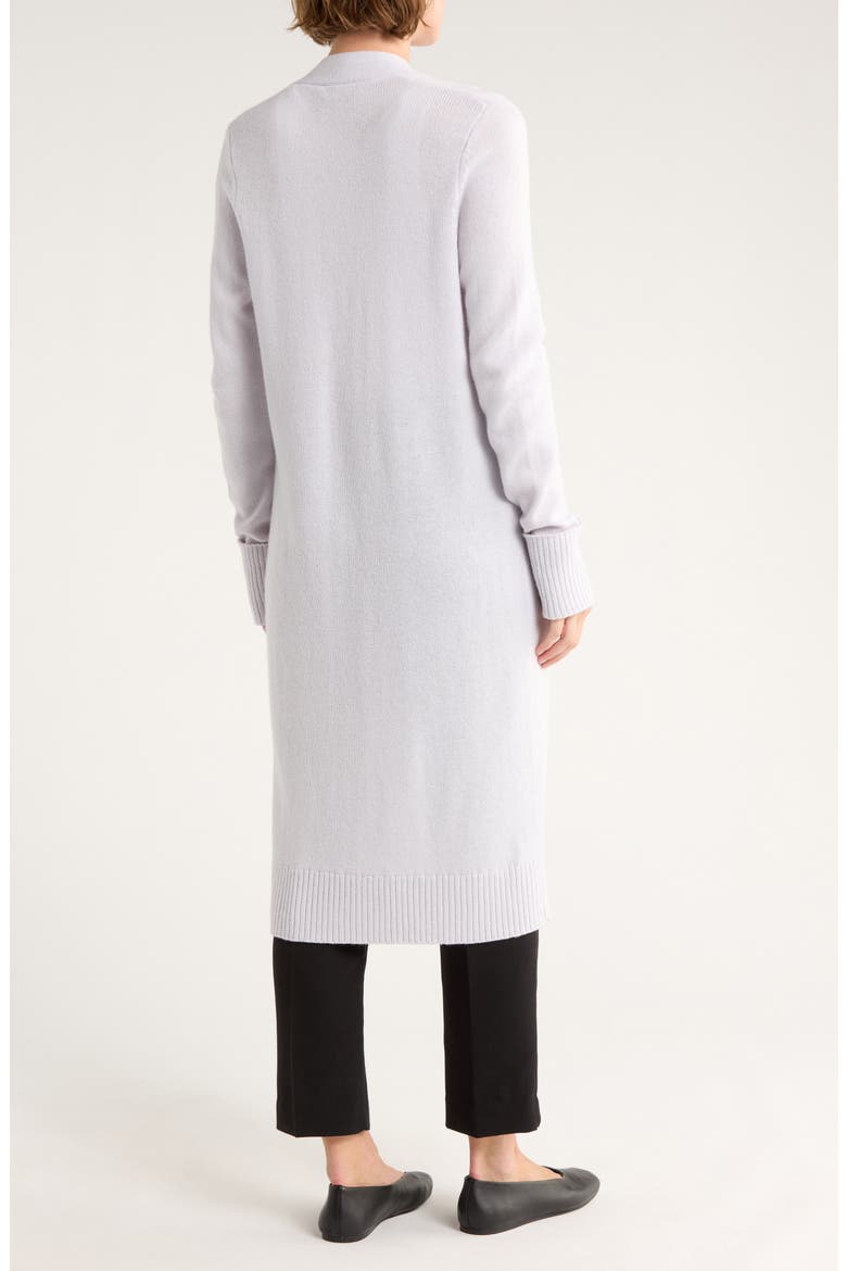 Longline Cardigan, Alternate, color, SILVER