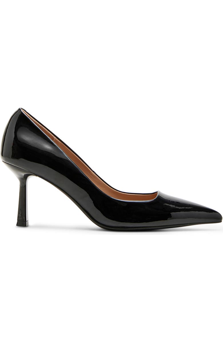 Madden Girl Brynn Pointed Toe Pump, Alternate, color, Black Pat