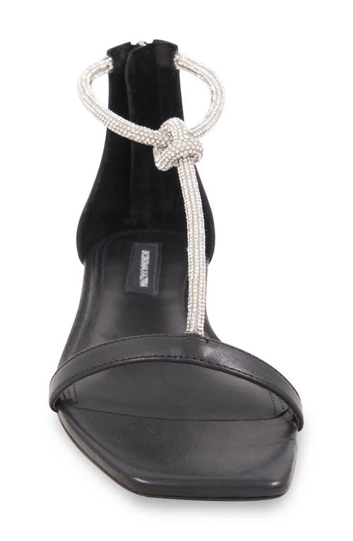 Bcbg Kelli Ankle Strap Sandal In Black