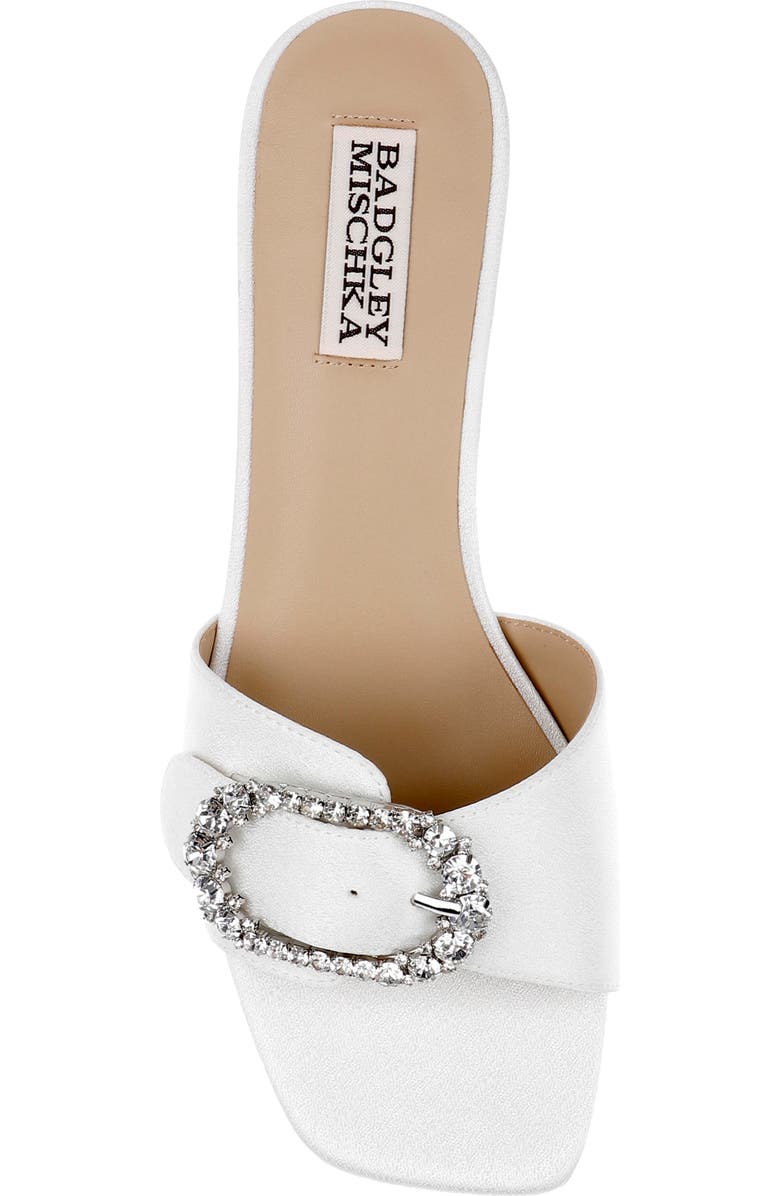 BADGLEY MISCHKA Odalys Sandal, Alternate, color, White Crepe