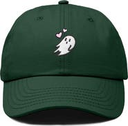 Dalix Heartly Ghost Embroidered Cap