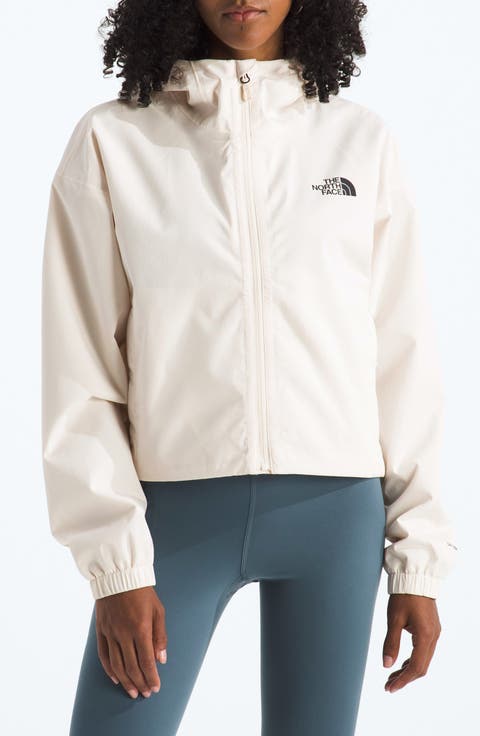 Quest Mono Waterproof Hooded Crop Jacket